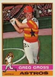 1976 Topps Baseball Cards      171     Greg Gross